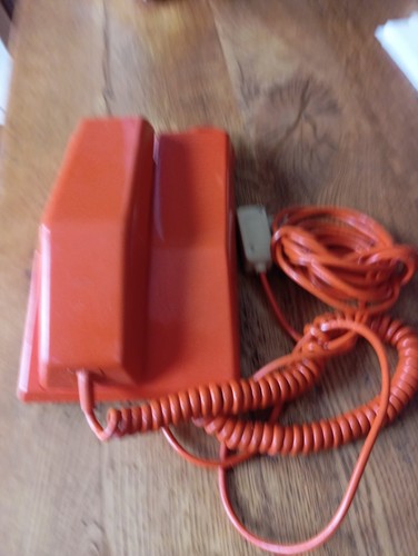Telephone orange vintage bon - telephone,