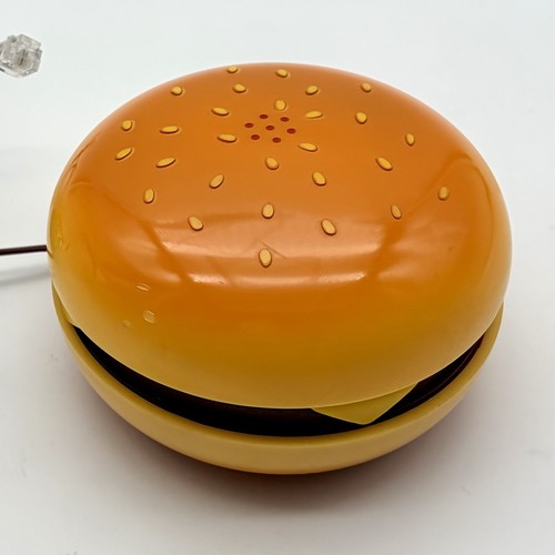 Téléphone filaire hamburger - téléphone,